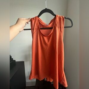 ZYIA Vibrant Orange Tank Top